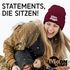 Damen Beanie Strickmütze mit Spruch Vino Digga Aufdruck Lustig Damenmütze Geschenkidee Weintrinker Moonworks®preview