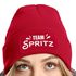 Damen Beanie Team Spritz Strickmütze mit Spruch Party JGA Aufdruck Lustig Damenmütze Herbst Winter Moonworks®preview