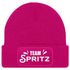 Damen Beanie Team Spritz Strickmütze mit Spruch Party JGA Aufdruck Lustig Damenmütze Herbst Winter Moonworks®preview