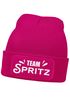 Damen Beanie Team Spritz Strickmütze mit Spruch Party JGA Aufdruck Lustig Damenmütze Herbst Winter Moonworks®preview