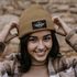 Damen Beanie Wintermütze mit Patch Airforce Army Military Vintage Design Aufdruck Print Strickmütze Neverless®preview