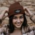 Damen Beanie Wintermütze mit Patch Airforce Army Military Vintage Design Aufdruck Print Strickmütze Neverless®preview