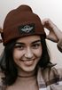 Damen Beanie Wintermütze mit Patch Airforce Army Military Vintage Design Aufdruck Print Strickmütze Neverless®preview