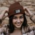 Damen Beanie Wintermütze mit Patch Amerika USA Flagge Aufdruck Print Strickmütze  Fashion Neverless®preview