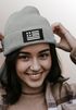 Damen Beanie Wintermütze mit Patch Amerika USA Flagge Aufdruck Print Strickmütze  Fashion Neverless®preview