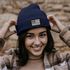 Damen Beanie Wintermütze mit Patch Amerika USA Flagge Aufdruck Print Strickmütze  Fashion Neverless®preview