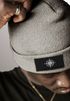 Damen Beanie Wintermütze mit Patch Wind-Rose Kompass Aufdruck Print Strickmütze Outdoor Fashion Streestyle Neverless®preview