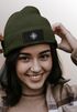 Damen Beanie Wintermütze mit Patch Wind-Rose Kompass Outdoor Fashion Aufdruck Print Strickmütze Neverless®preview