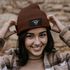Damen Beanie Wintermütze Patch Valhalla Viking Axt Nordische Mythologie Odin Aufdruck Print Strickmütze Neverless®preview