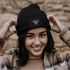 Damen Beanie Wintermütze Patch Valhalla Viking Axt Nordische Mythologie Odin Aufdruck Print Strickmütze Neverless®preview