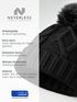 Damen Bommelmütze mit Fleecefutter Pudelmütze Strickbeanie Strickmütze Wintermütze Neverless®preview
