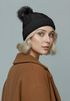 Damen Bommelmütze mit Fleecefutter Pudelmütze Strickbeanie Strickmütze Wintermütze Neverless®preview