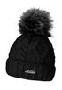 Damen Bommelmütze mit Fleecefutter Pudelmütze Strickbeanie Strickmütze Wintermütze Neverless®preview