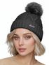 Damen Bommelmütze mit Fleecefutter Pudelmütze Strickbeanie Strickmütze Wintermütze Neverless®preview