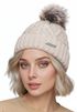 Damen Bommelmütze mit Fleecefutter Pudelmütze Strickbeanie Strickmütze Wintermütze Neverless®preview