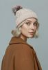 Damen Bommelmütze mit Fleecefutter Pudelmütze Strickbeanie Strickmütze Wintermütze Neverless®preview