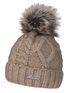 Damen Bommelmütze mit Fleecefutter Pudelmütze Strickbeanie Strickmütze Wintermütze Neverless®preview