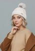 Damen Bommelmütze mit Fleecefutter Pudelmütze Strickbeanie Strickmütze Wintermütze Neverless®preview