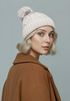 Damen Bommelmütze mit Fleecefutter Pudelmütze Strickbeanie Strickmütze Wintermütze Neverless®preview