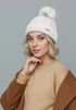 Damen Bommelmütze mit Fleecefutter Pudelmütze Strickbeanie Strickmütze Wintermütze Neverless®preview