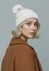 Damen Bommelmütze mit Fleecefutter Pudelmütze Strickbeanie Strickmütze Wintermütze Neverless®preview