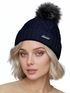 Damen Bommelmütze mit Fleecefutter Pudelmütze Strickbeanie Strickmütze Wintermütze Neverless®preview