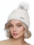 Damen Bommelmütze mit Fleecefutter Pudelmütze Strickbeanie Strickmütze Wintermütze Neverless®preview