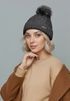 Damen Bommelmütze mit Fleecefutter Pudelmütze Strickbeanie Strickmütze Wintermütze Neverless®preview