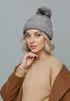 Damen Bommelmütze mit Fleecefutter Pudelmütze Strickbeanie Strickmütze Wintermütze Neverless®preview