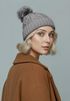 Damen Bommelmütze mit Fleecefutter Pudelmütze Strickbeanie Strickmütze Wintermütze Neverless®preview