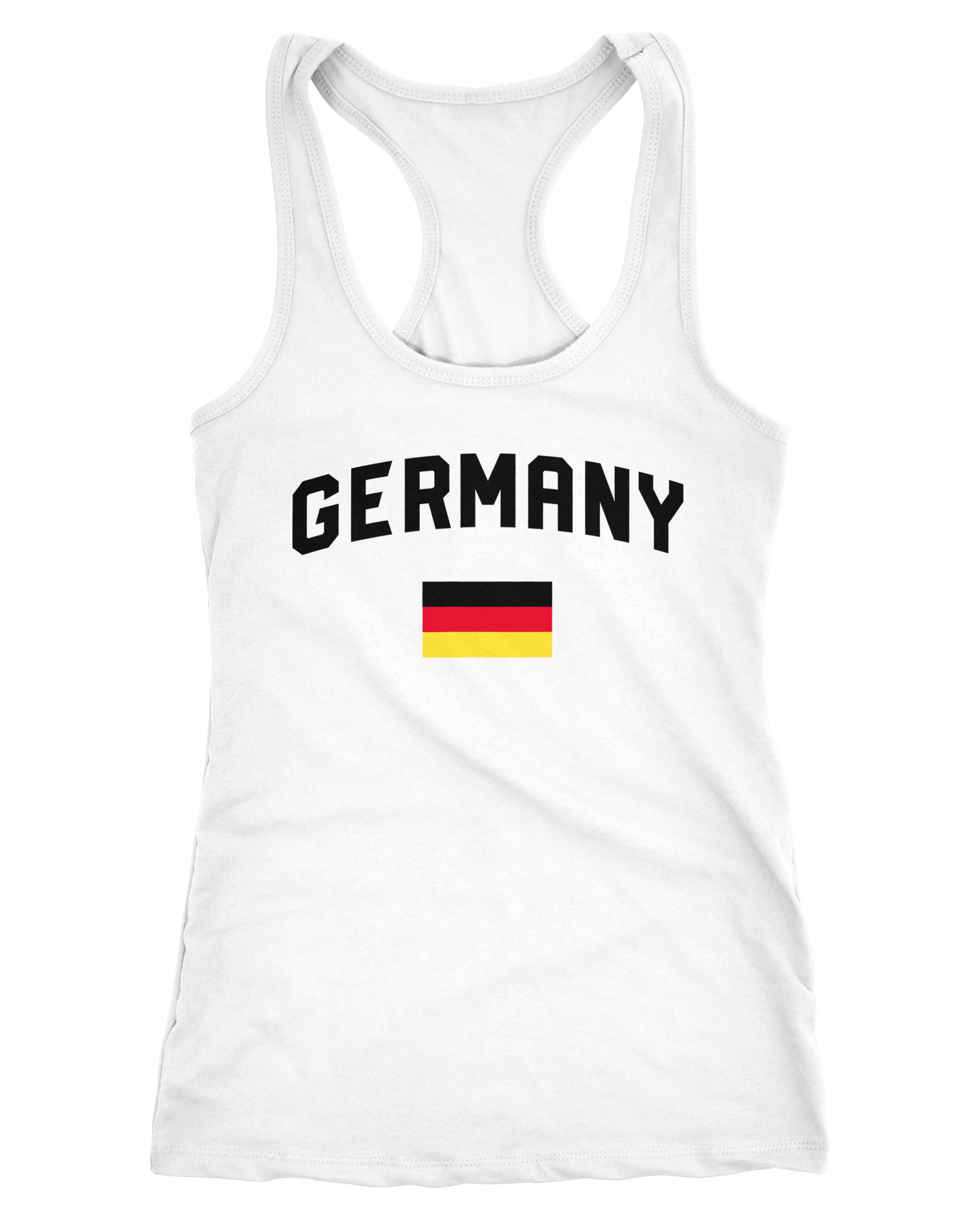 Damen Deutschland Tanktop Fußball Wm Weltmeisterschaft 2018 World Cup Fan Shirt Germany