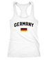 Damen Deutschland Tanktop Fußball WM Weltmeisterschaft 2018 World Cup Fan-Shirt Germany Moonworks®preview