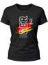 Damen Fan-Shirt Deutschland WM Fußball-Sommer 2026 Fußball Weltmeisterschaft Trikot Flagge T-Shirt Fußball-Shirt Deutschland-Shirt Fan-Trikot Deutschland-Trikot Moonworks®preview