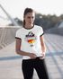 Damen Fan-Shirt WM-Shirt Badge Germany Deutschland Flagge Fußball Weltmeisterschaft 2018 Retro Fan-Trikot Moonworks®preview