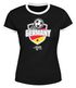 Damen Fan-Shirt WM-Shirt Badge Germany Deutschland Flagge Fußball Weltmeisterschaft 2018 Retro Fan-Trikot Moonworks®preview