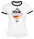 Damen Fan-Shirt WM-Shirt Badge Germany Deutschland Flagge Fußball Weltmeisterschaft 2026 Retro Fan-Trikot Moonworks®preview