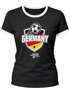 Damen Fan-Shirt WM-Shirt Badge Germany Deutschland Flagge Fußball Weltmeisterschaft 2026 Retro Fan-Trikot Moonworks®preview