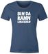 Damen Fun T-Shirt mit Spruch Bin da kann losgehen Slim Fit Moonworks®preview