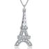 Damen Halskette Eiffel Eiffelturm Paris Anhänger Zirkonia Kristalle Autiga®preview