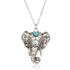 Damen Halskette Elefant Elephant Anhänger Boho Vintage Autiga®preview