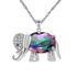 Damen Halskette Elefant Elephant Anhänger Zirkonia Kristalle Autiga®preview