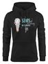 Damen Hoodie Astronaut Einhorn Unicorn the stars are calling and i must go Spruch Moonworks®preview