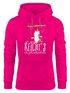 Damen Kapuzen-Pullover Hoodie Einhorn auf Schaukel Mir reicht`s ich geh schaukeln Spruch Moonworks®preview