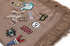 Damen Schal Fransen Patches XXL Winterschal Deckenschal quadratisch Neverless®preview