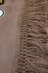 Damen Schal Fransen Patches XXL Winterschal Deckenschal quadratisch Neverless®preview