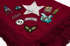 Damen Schal Fransen Patches XXL Winterschal Deckenschal quadratisch Neverless®preview