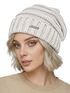 Damen Strickbeanie Slouchy Strickmütze ohne Bommel Wintermütze mitUmschlag ungefüttert Grobstrick Neverless®preview