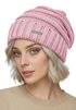 Damen Strickbeanie Slouchy Strickmütze ohne Bommel Wintermütze mitUmschlag ungefüttert Grobstrick Neverless®preview