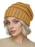 Damen Strickbeanie Slouchy Strickmütze ohne Bommel Wintermütze mitUmschlag ungefüttert Grobstrick Neverless®preview