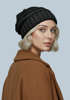 Damen Strickbeanie Slouchy Strickmütze ohne Bommel Wintermütze mitUmschlag ungefüttert Grobstrick Neverless®preview